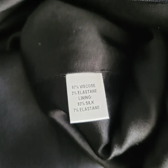 Cushnie Et Ochs Black Blazer Top Dress
